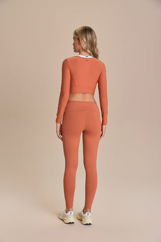 Harmony Crop Long-Sleeve Top