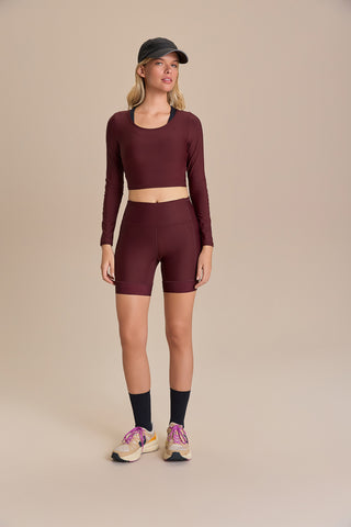 Harmony Crop Long-Sleeve Top
