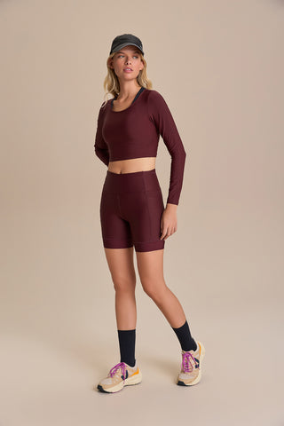 Harmony Crop Long-Sleeve Top