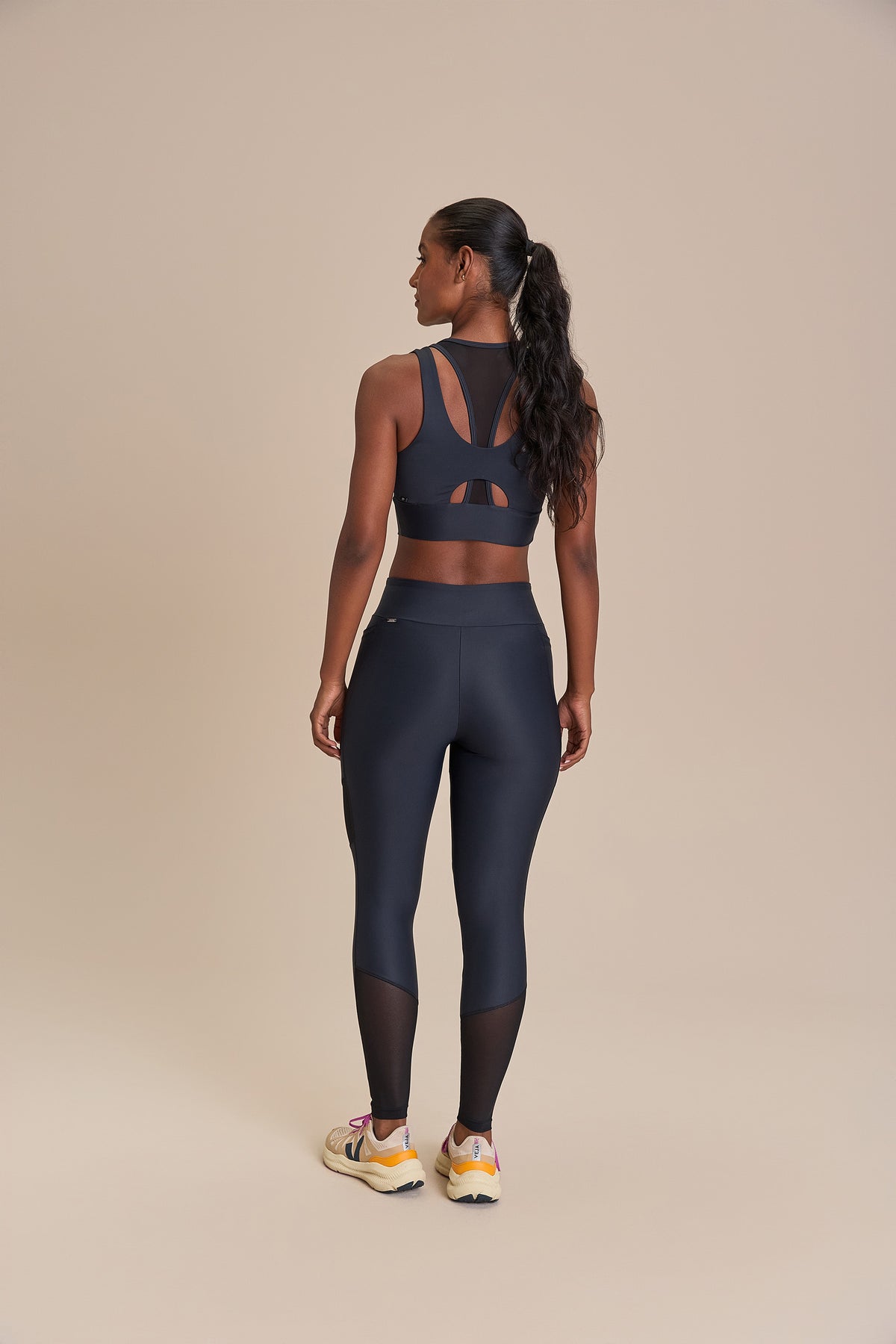 Pocket Upfit Tule Long Leggings