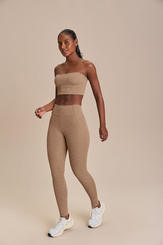Jacquard Kick Strapless Top