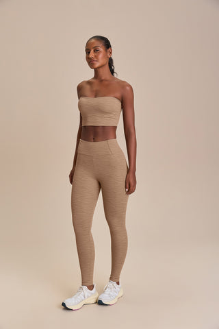 Jacquard Kick Strapless Top