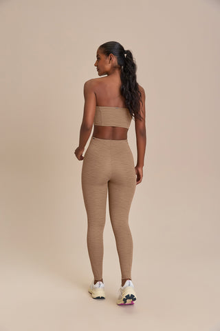 Jacquard Kick Strapless Top