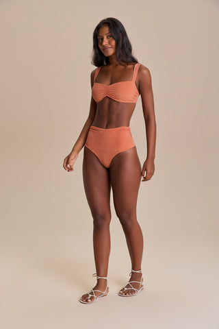 Spell Ruched Bikini Top