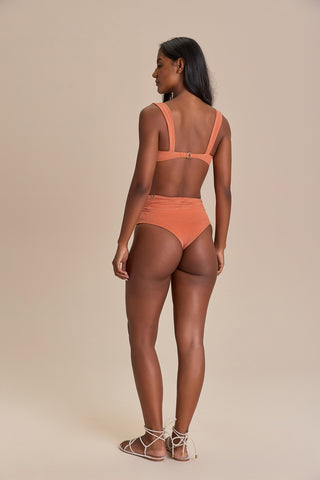 Spell Ruched Bikini Top