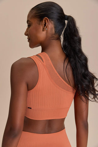 Seamless Pulse One-Shoulder Bra