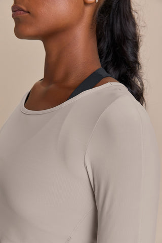 Harmony Crop Long-Sleeve Top