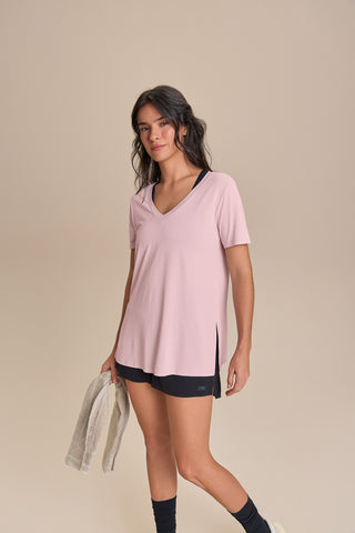 Action V-Neck T-Shirt