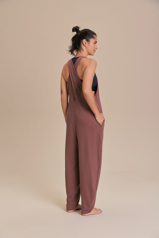 Web Cotton Gist Jumpsuit