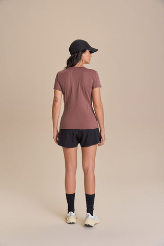 Action Side V-Neck T-Shirt