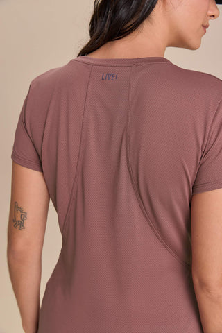 Action Side V-Neck T-Shirt