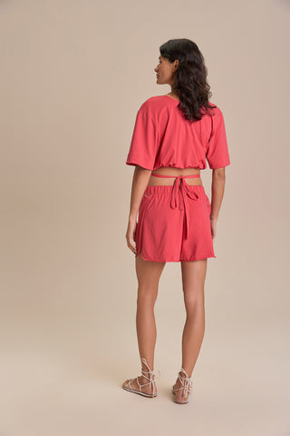 V Wide Blouse