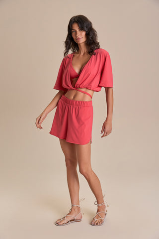 V Wide Blouse