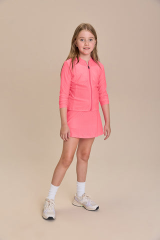 Effect Texture Run Kids Skirt