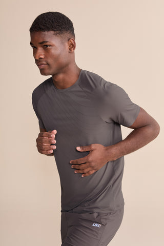 Men's Comfy Raglan Wave T-Shirt