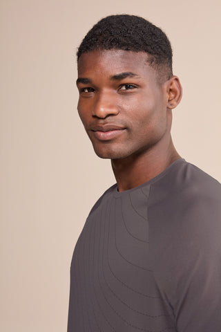 Men's Comfy Raglan Wave T-Shirt
