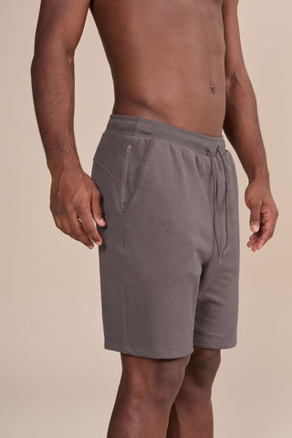 Men's Rino Stone Knit Long Shorts