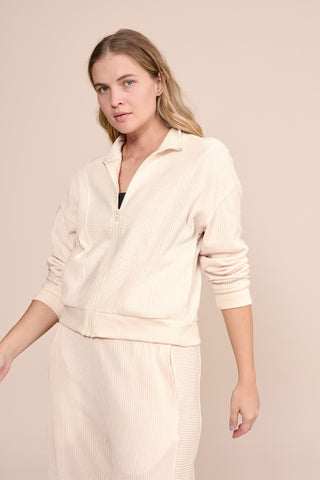 Bold Fleece Bomber Jacket