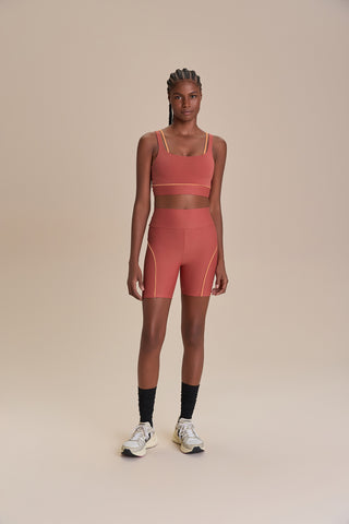 Contrast Piping Shorts