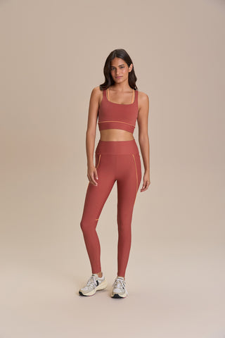 Contrast Piping Legging