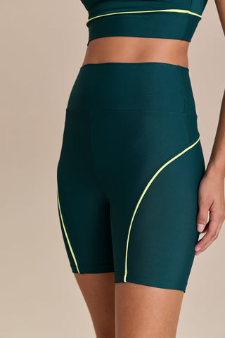 Contrast Piping Shorts