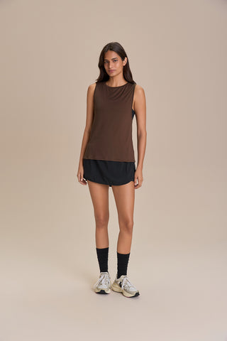 Comfort Racerback Tie Tank