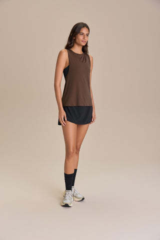 Comfort Racerback Tie Tank