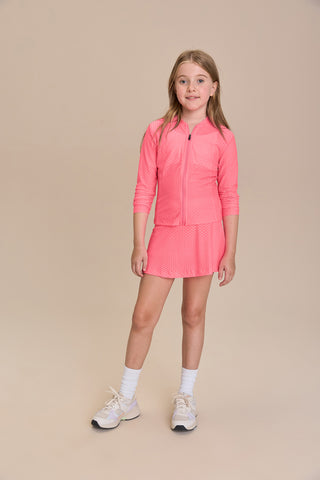 Effect Texture Run Kids Skirt