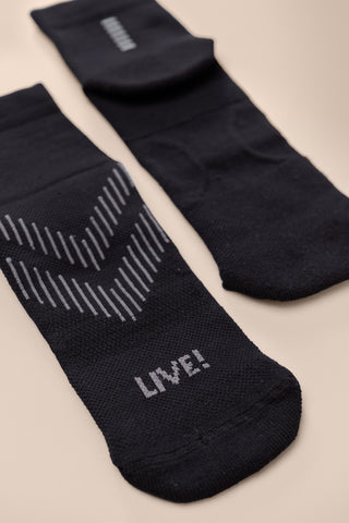 Unissex Reflex Run Socks
