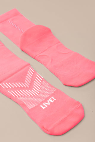 Unissex Reflex Run Long Socks