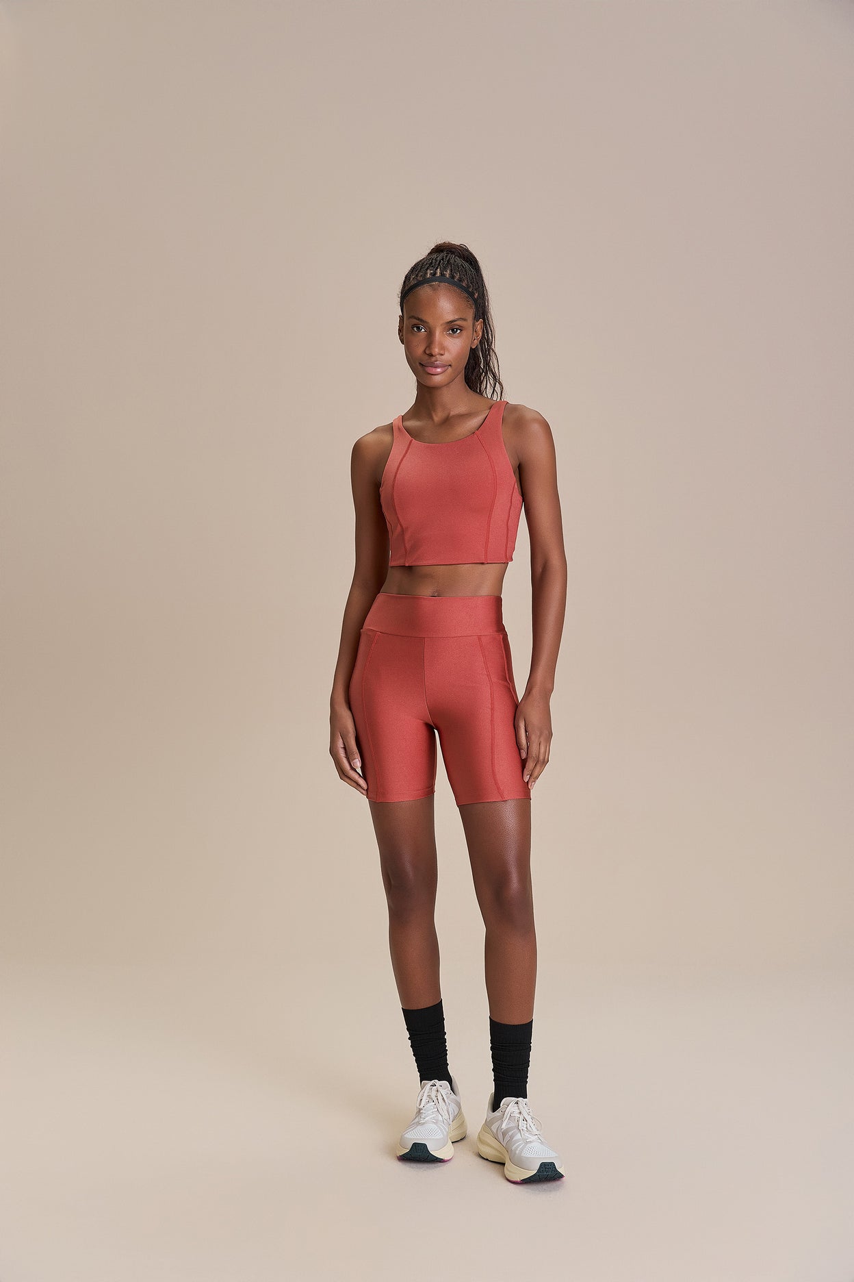 Neopren Shine Curve Shorts