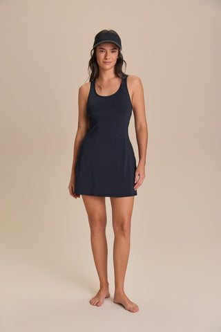 Wide Dress and Shorts Set