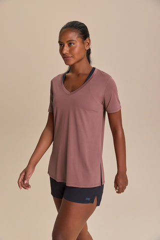 Action V-Neck T-Shirt