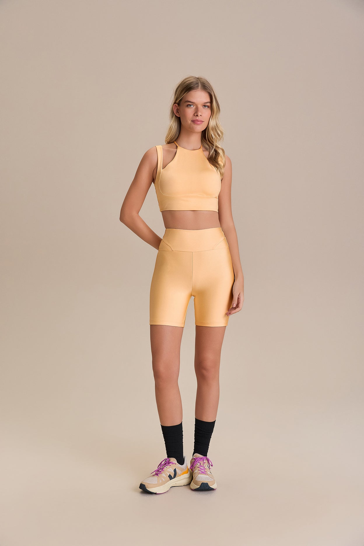 Neopren Shine Light Long Shorts
