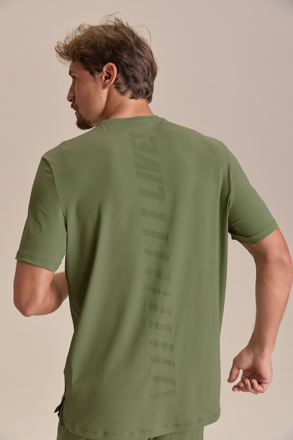 Men's Comfy Broad Equilibrium T-Shirt