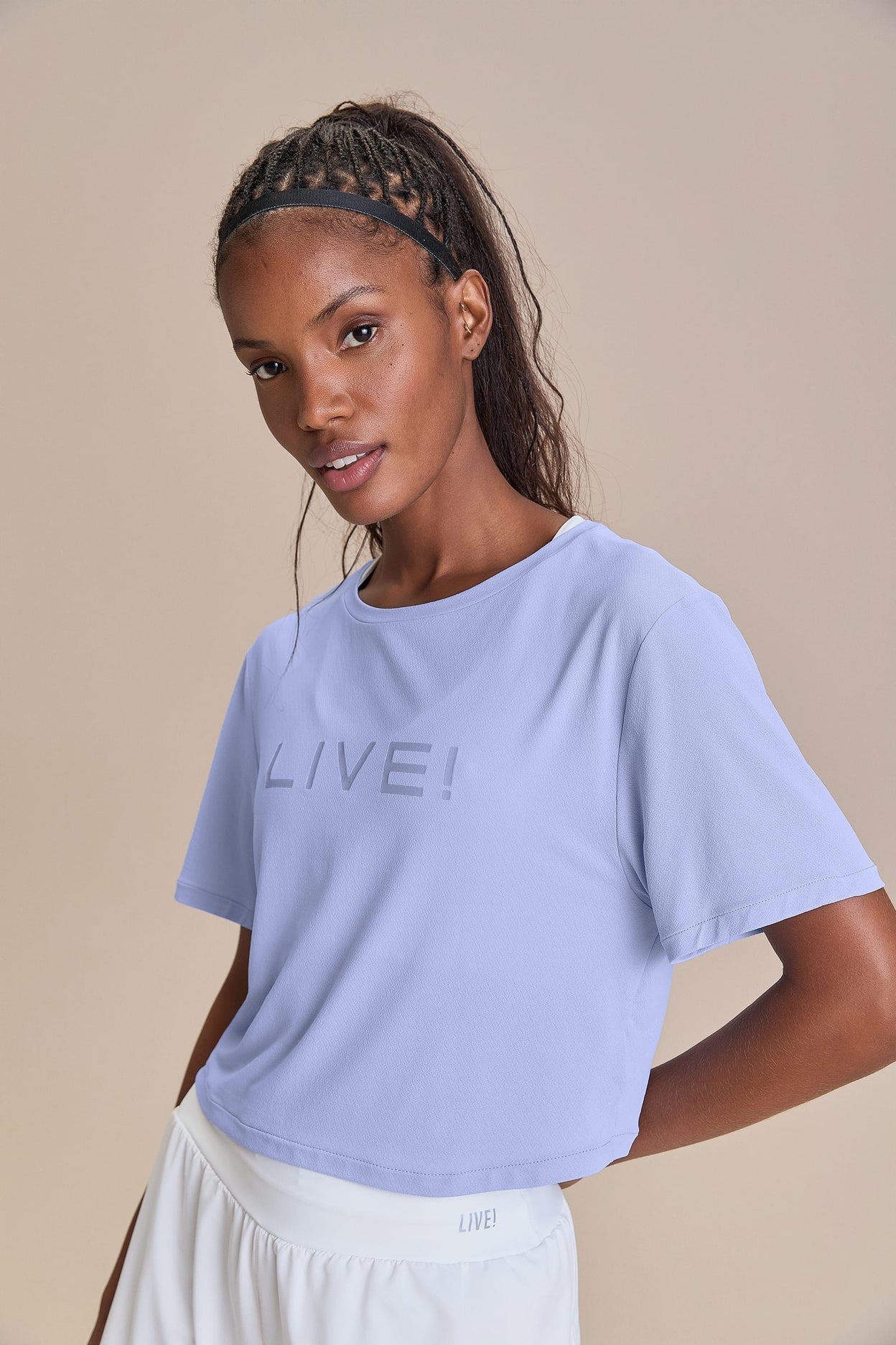LIVE! Comfort Cropped Shirt