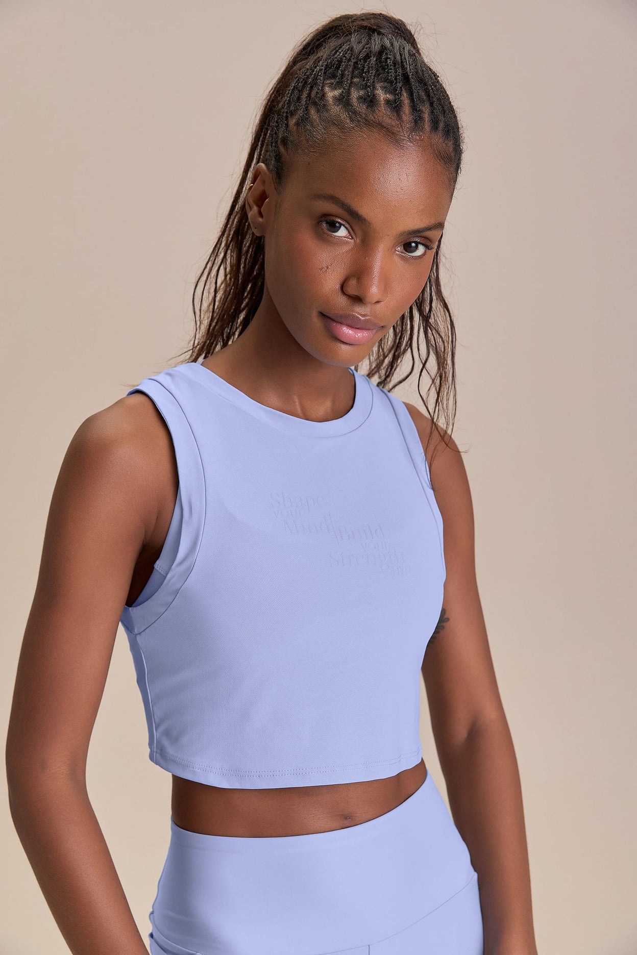 Breezy Skin Crop Tank Top