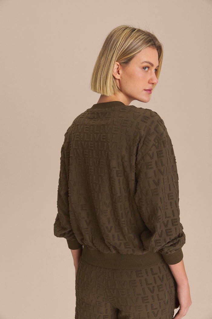 LIVE! Signature Jacquard Pullover