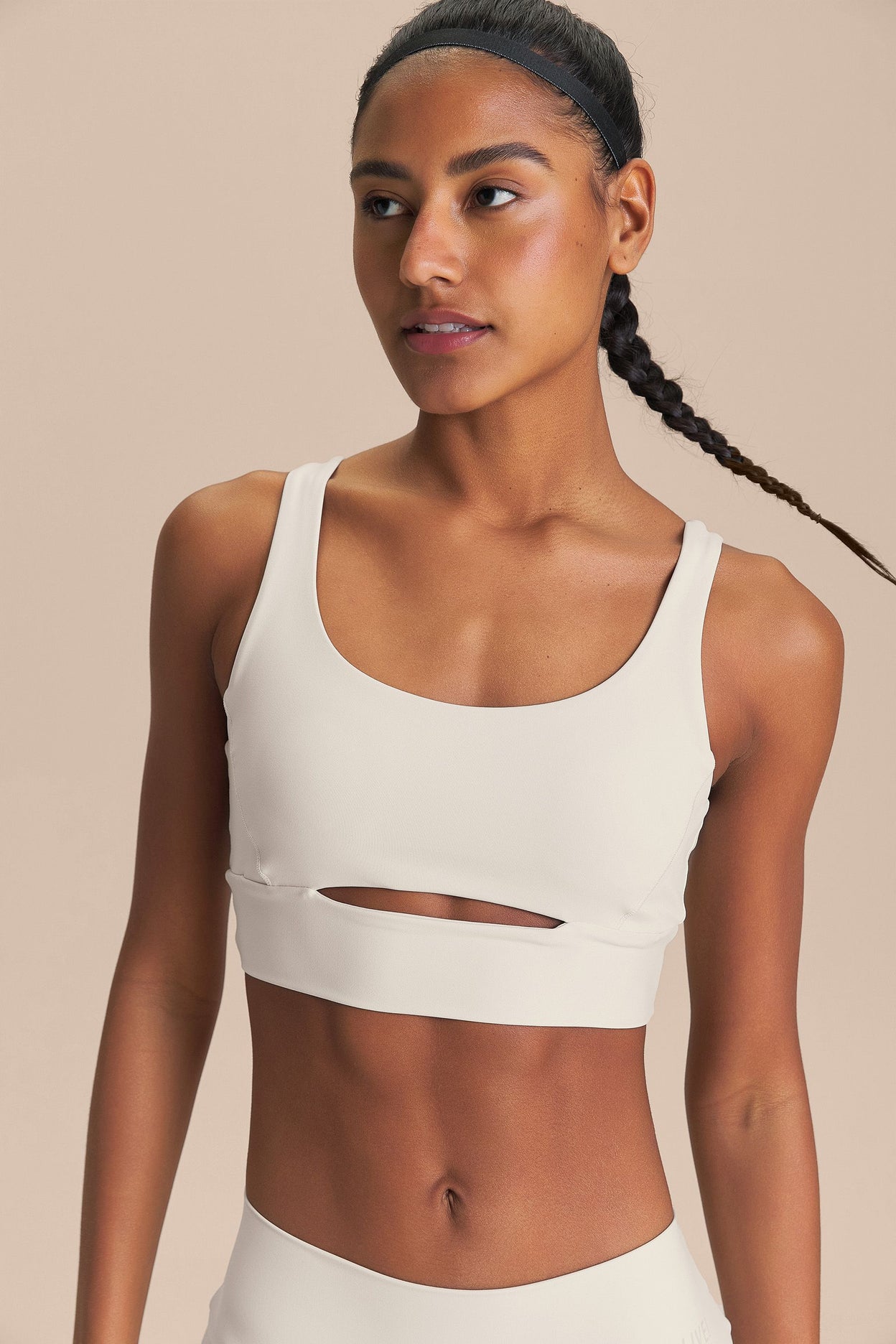 Cut Out Fit Green® Bra
