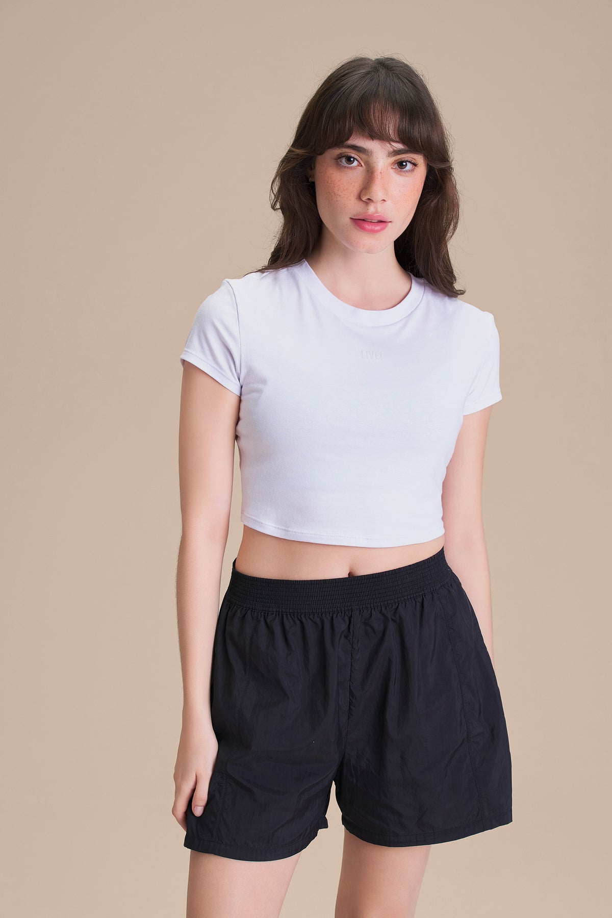 Pima Slim Kids Cropped Top