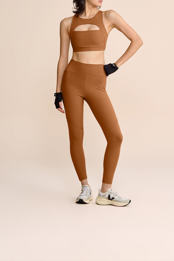 Neoprene Line Racerback Sports Bra