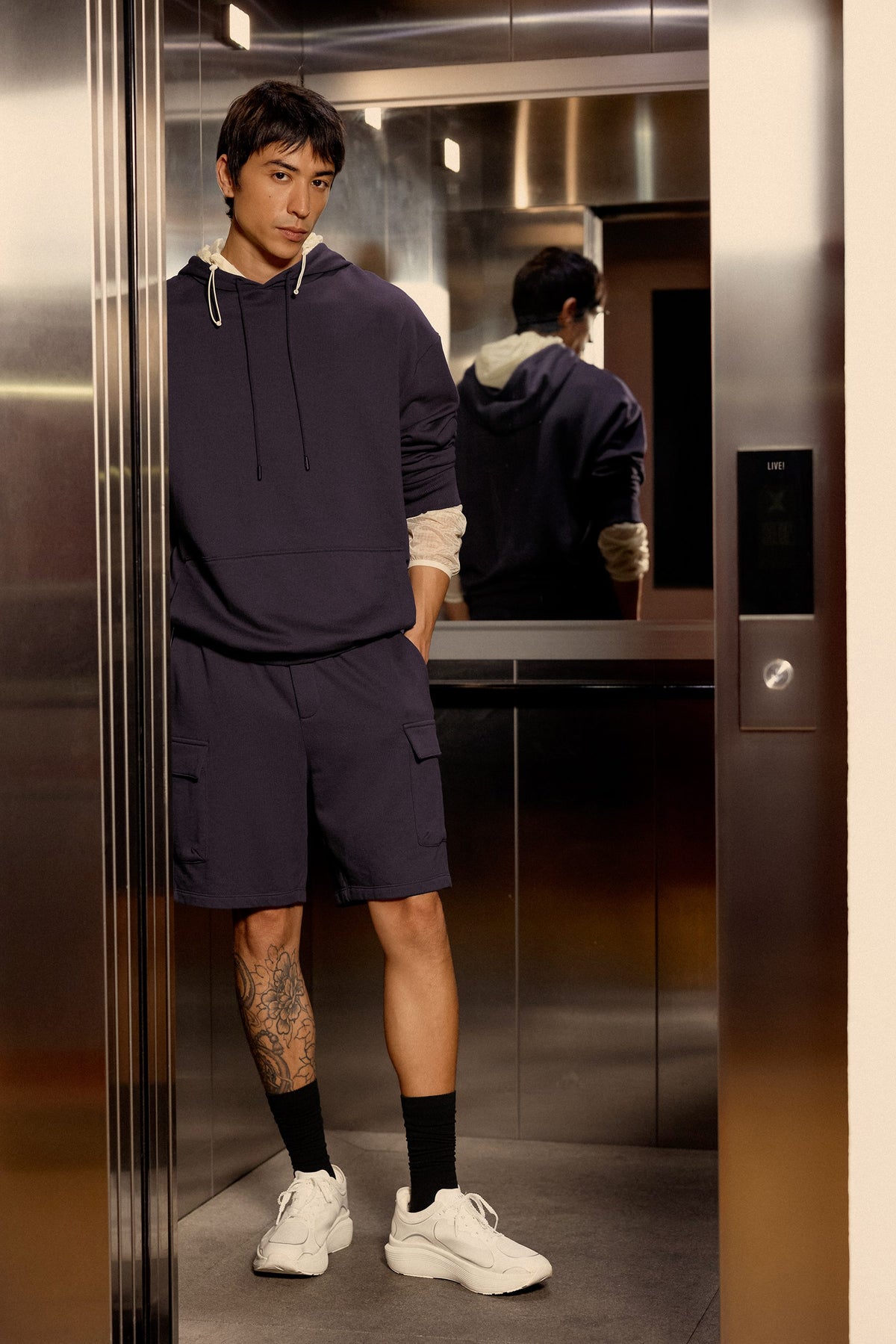 Men's Casual Over Hoodie