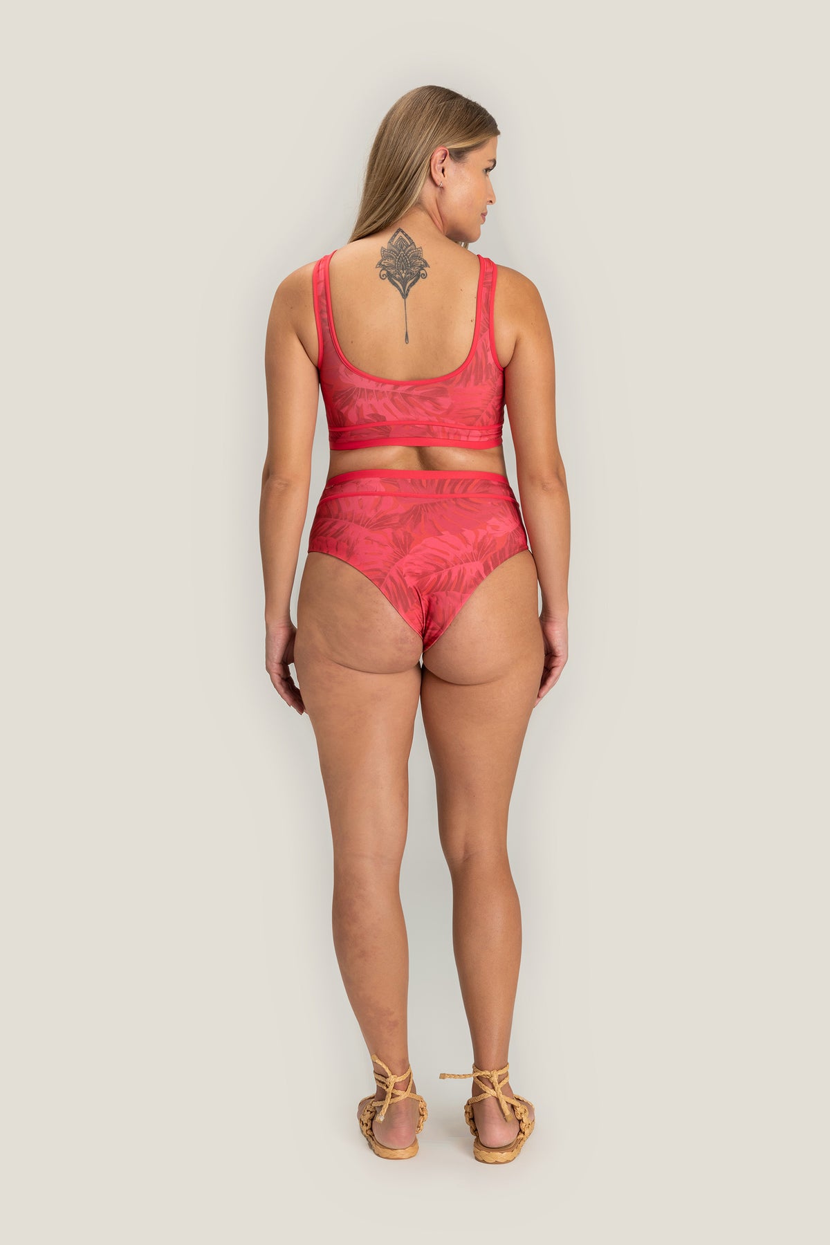 Leafy High Rise Hot Pant