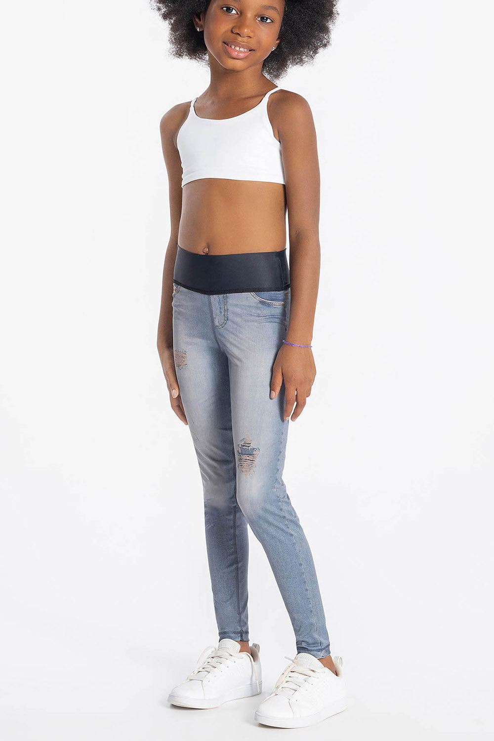 Kids Energy Reversible Denim Legging