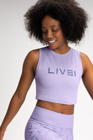 LIVE! Comfort Crop Tank Top