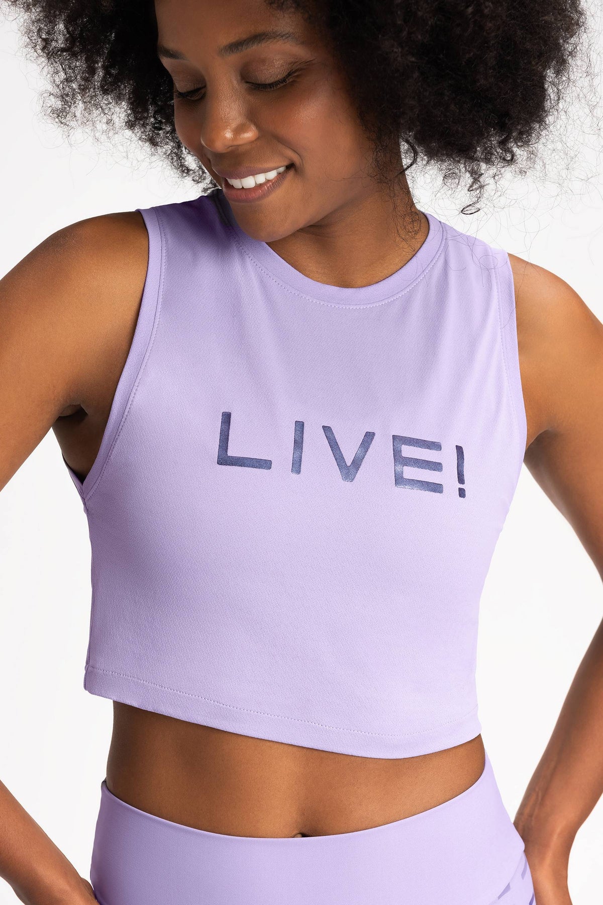 LIVE! Comfort Crop Tank Top