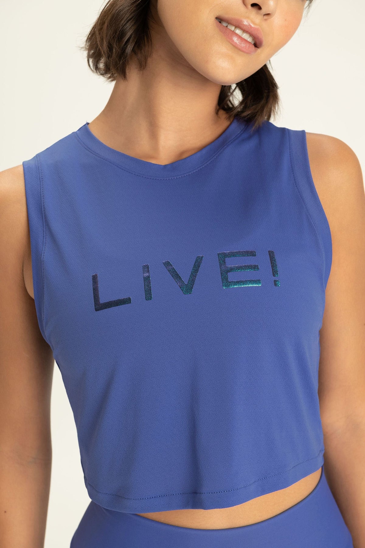 LIVE! Comfort Crop Tank Top