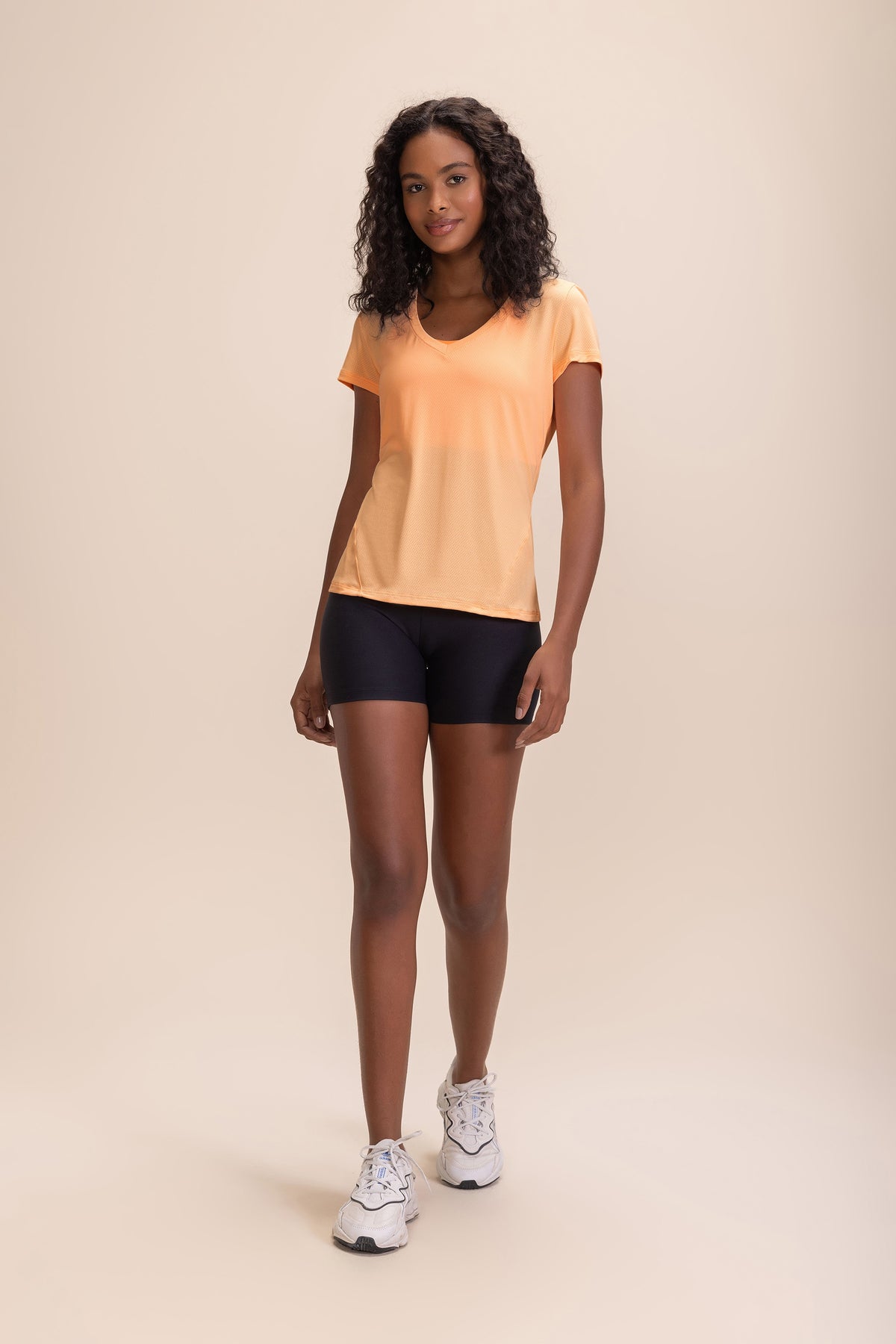 Action Side V-Neck T-Shirt