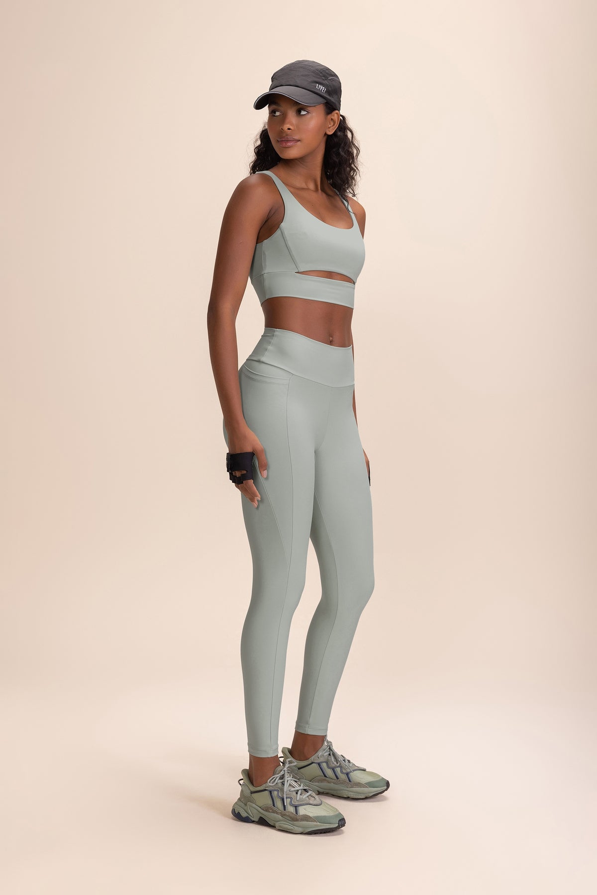 Green Sports Bra