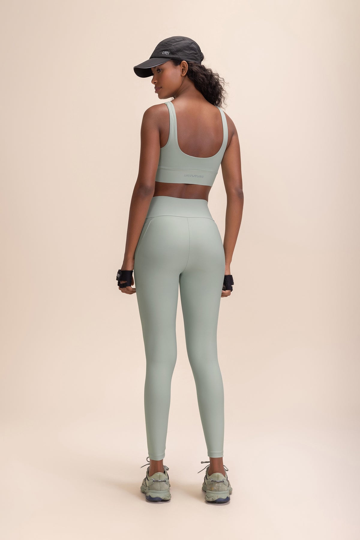 Green Sports Bra